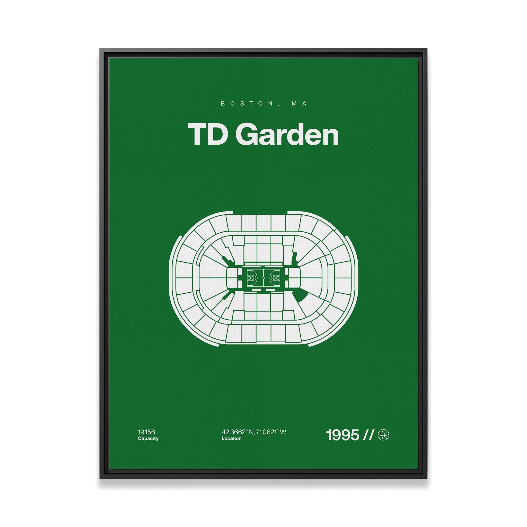 Boston Basketball Arena Bold