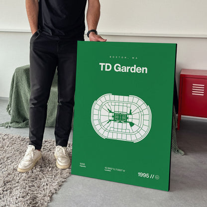 Boston Basketball Arena Bold