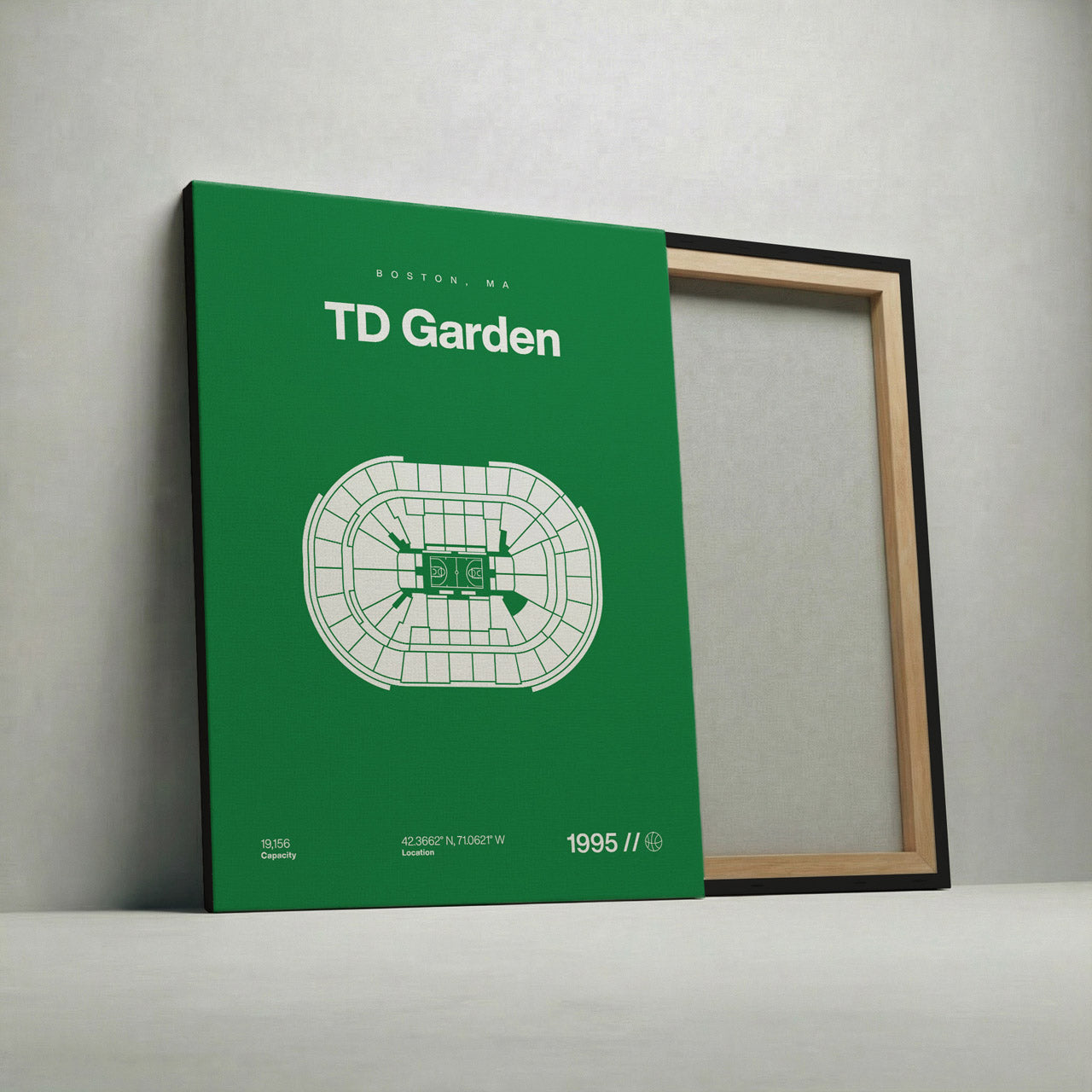 Boston Basketball Arena Bold