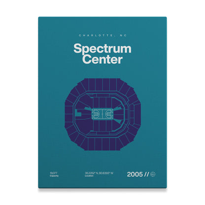 Charlotte Basketball Arena Bold