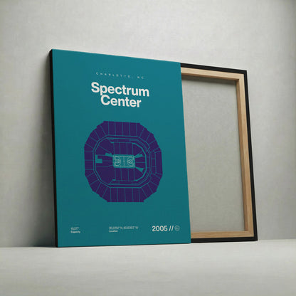 Charlotte Basketball Arena Bold