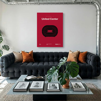 Chicago Basketball Arena Bold