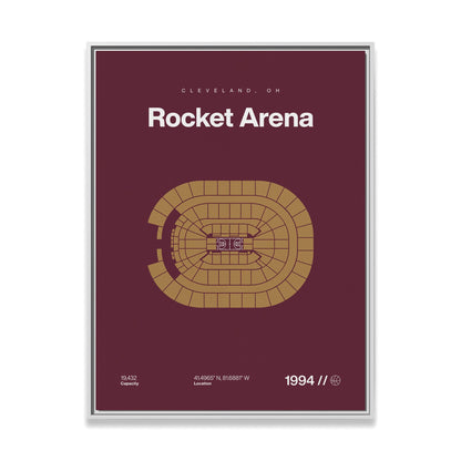 Cleveland Basketball Arena Bold