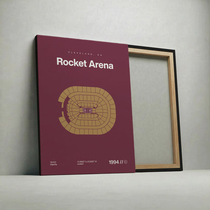 Cleveland Basketball Arena Bold
