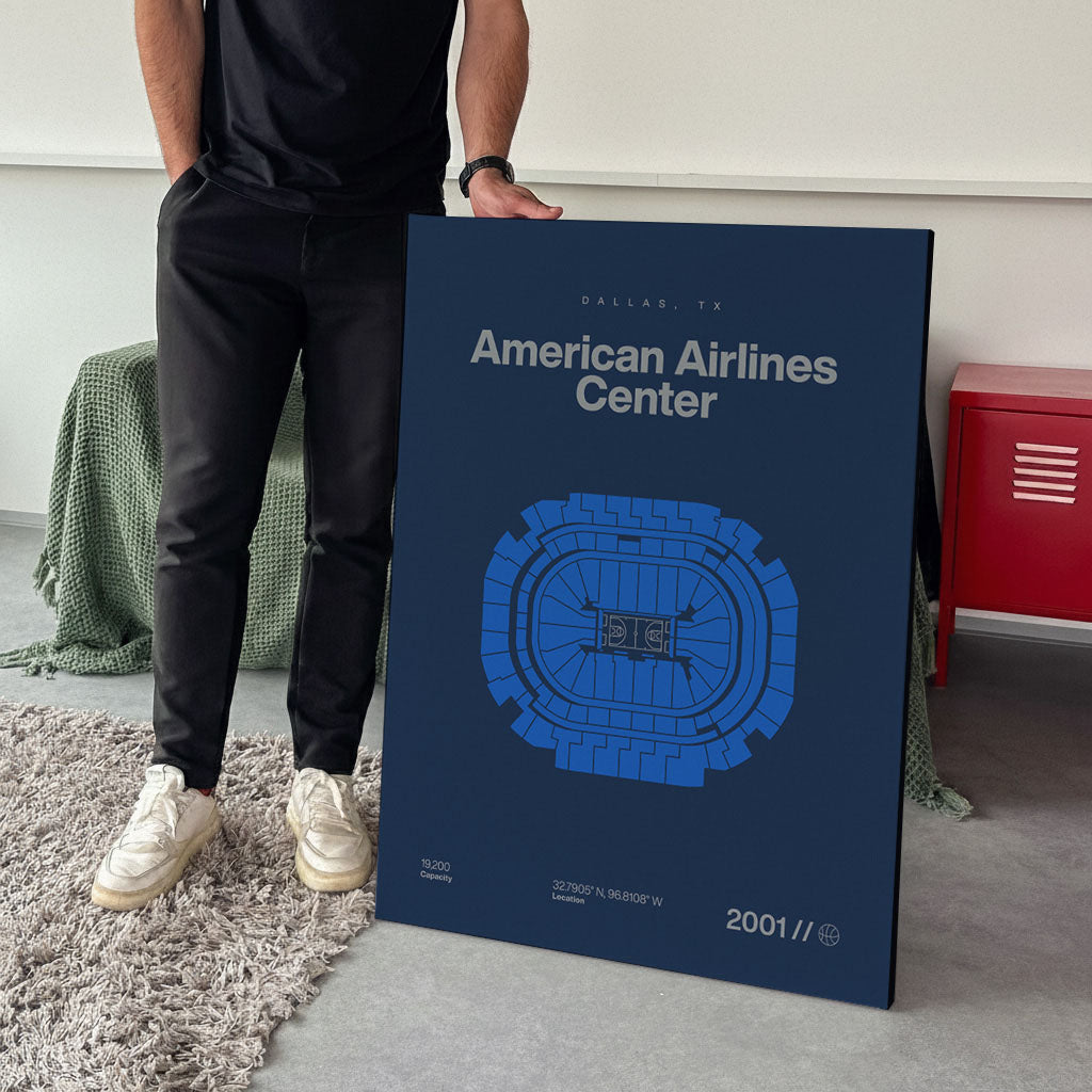 Dallas Basketball Arena Bold