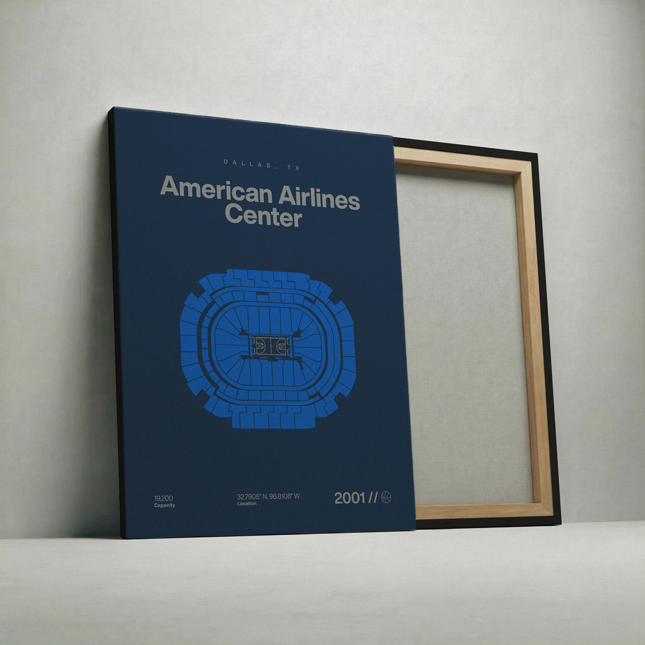 Dallas Basketball Arena Bold