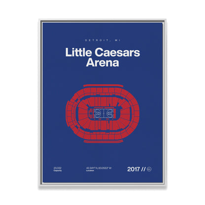 Detroit Basketball Arena Bold