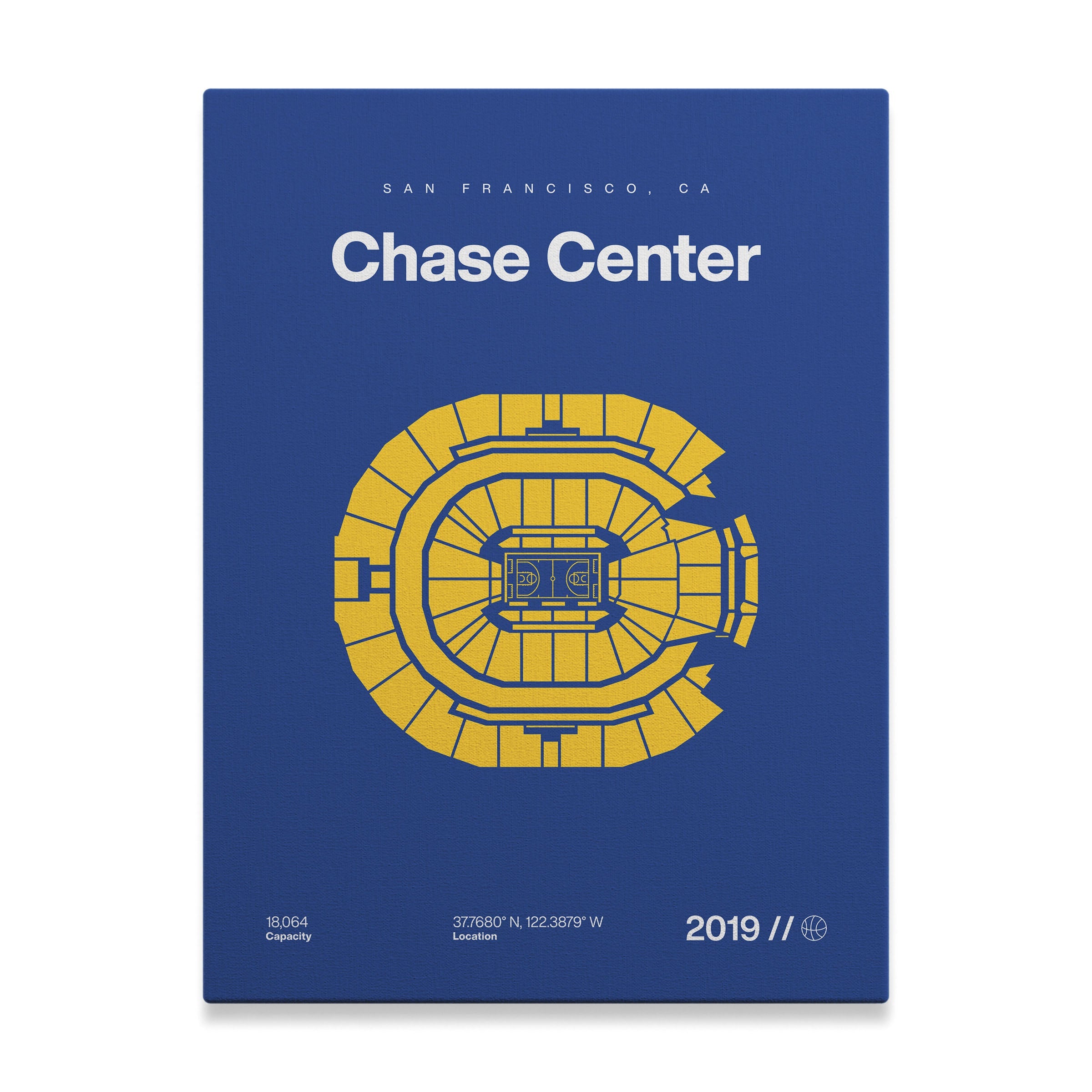 Golden State Basketball Arena Bold