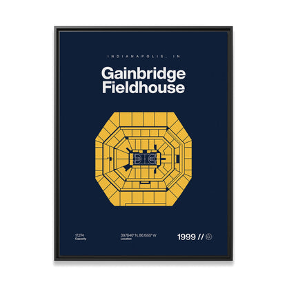 Indiana Basketball Arena Bold