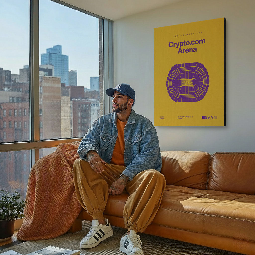 LA Basketball Arena Bold