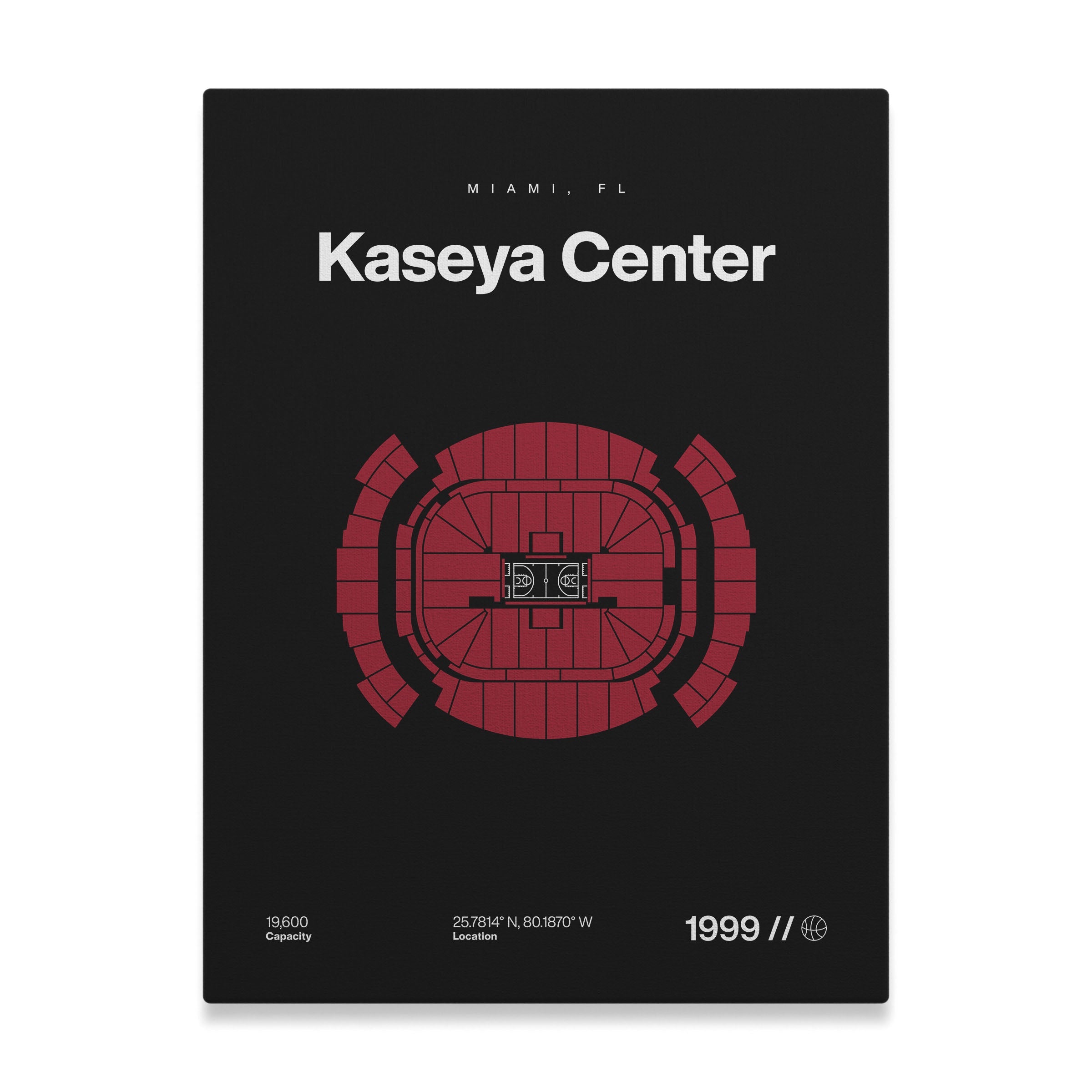 Miami Basketball Arena Bold