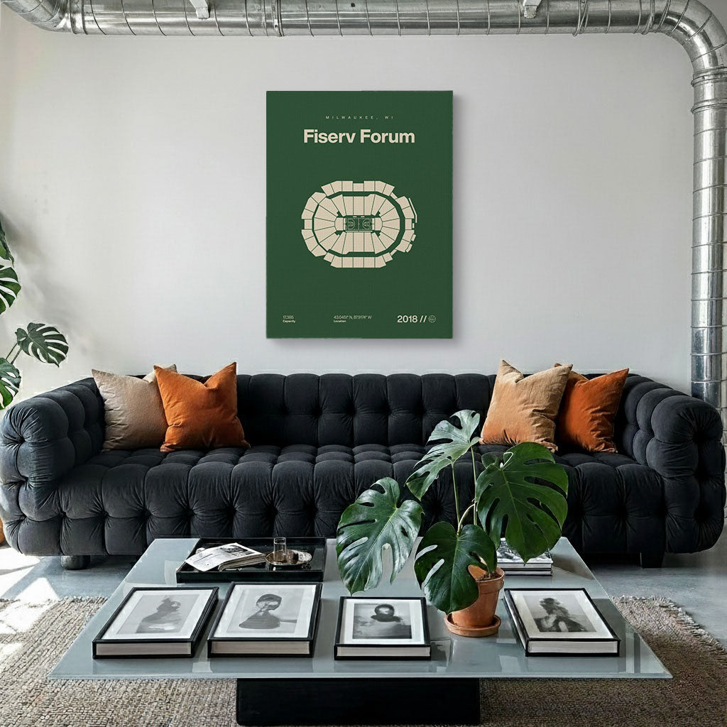 Milwaukee Basketball Arena Bold