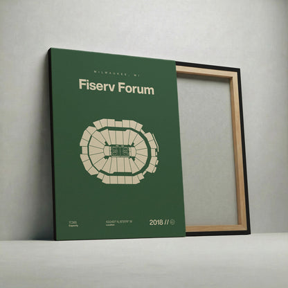 Milwaukee Basketball Arena Bold