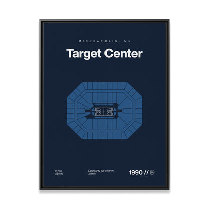 Minnesota Basketball Arena Bold