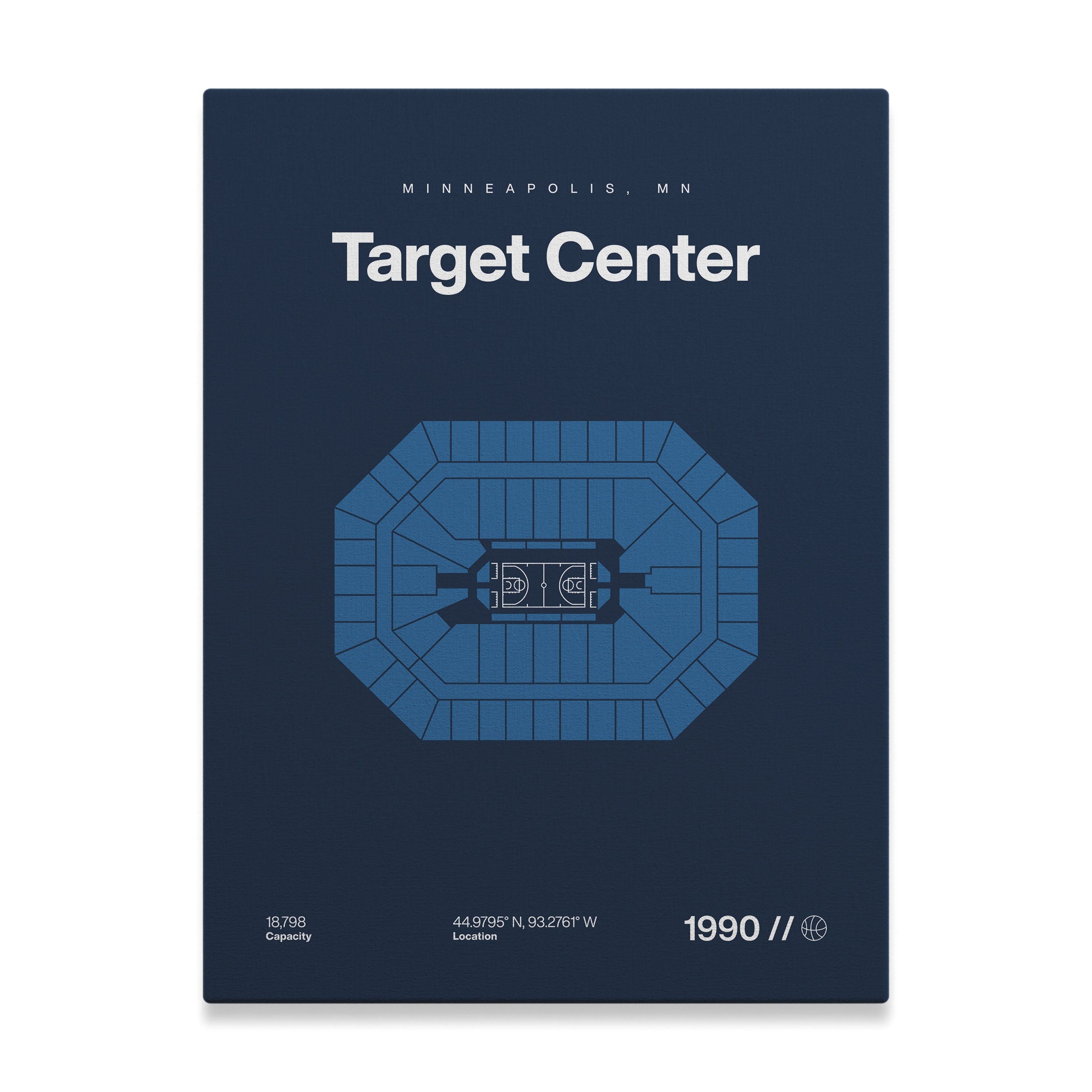 Minnesota Basketball Arena Bold