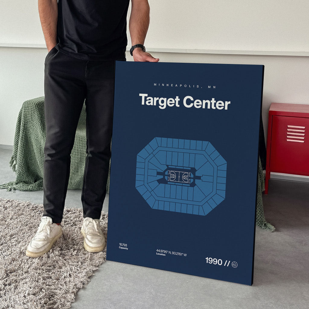 Minnesota Basketball Arena Bold