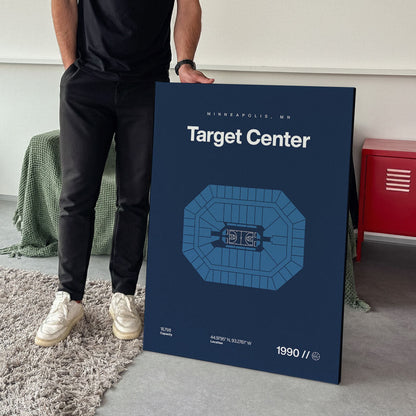 Minnesota Basketball Arena Bold