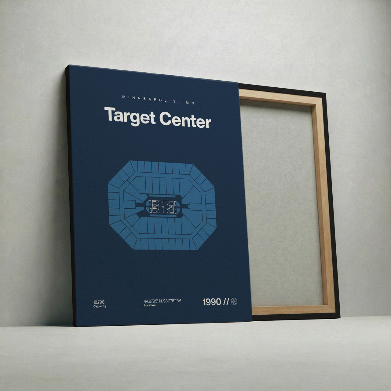 Minnesota Basketball Arena Bold