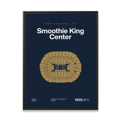 New Orleans Basketball Arena Bold