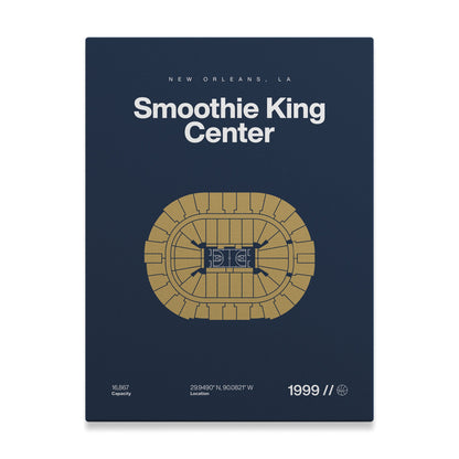 New Orleans Basketball Arena Bold