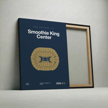 New Orleans Basketball Arena Bold