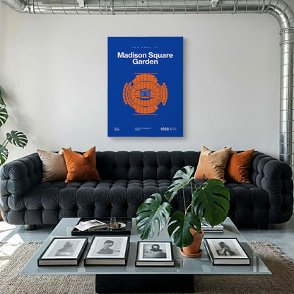 New York Basketball Arena Bold