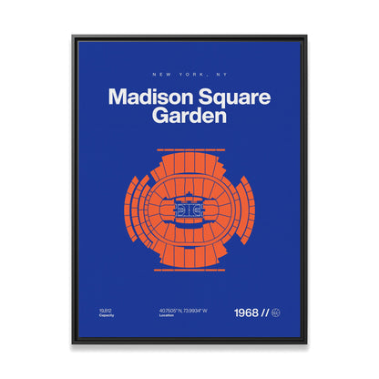 New York Basketball Arena Bold