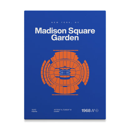 New York Basketball Arena Bold