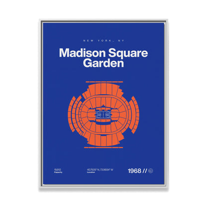 New York Basketball Arena Bold