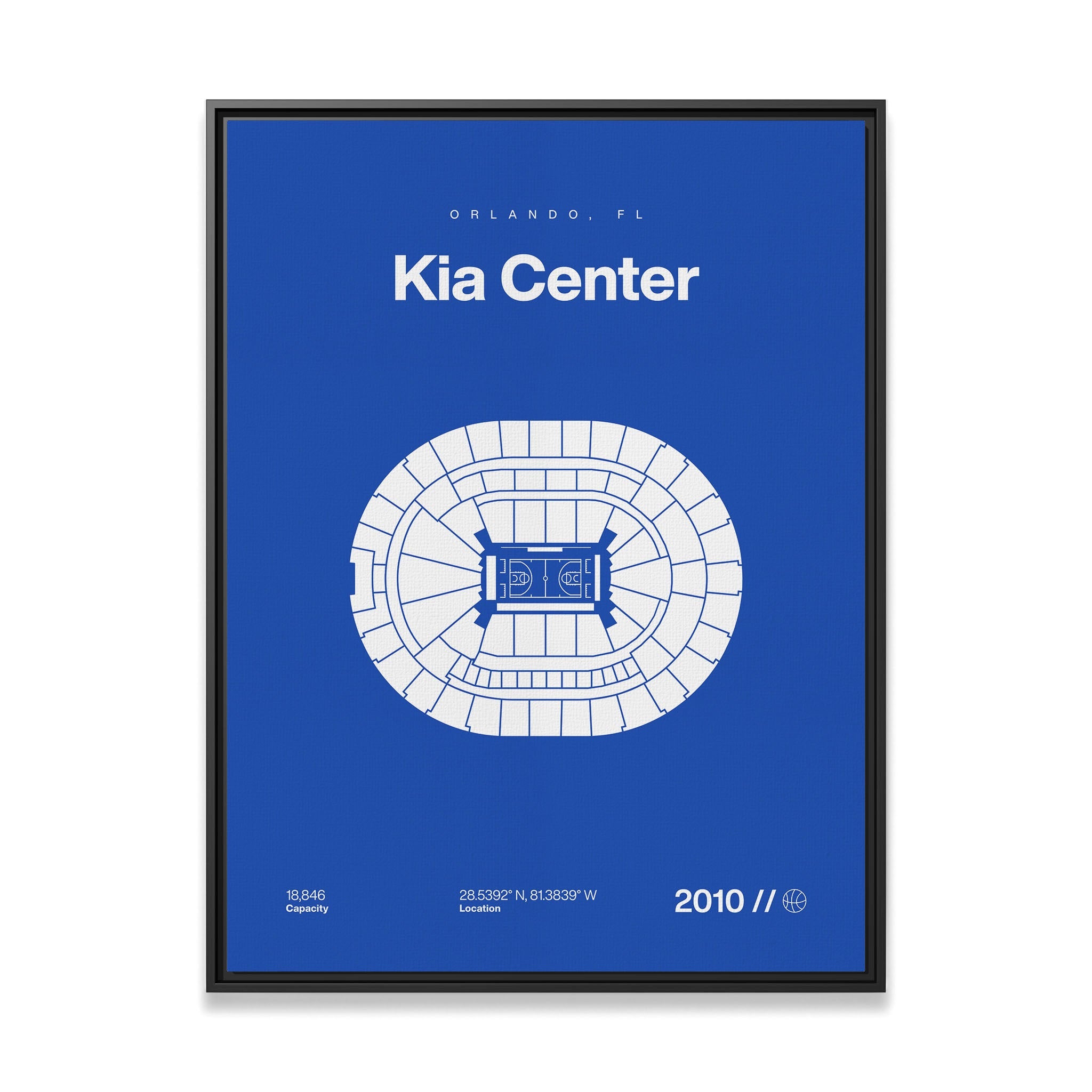 Orlando Basketball Arena Bold