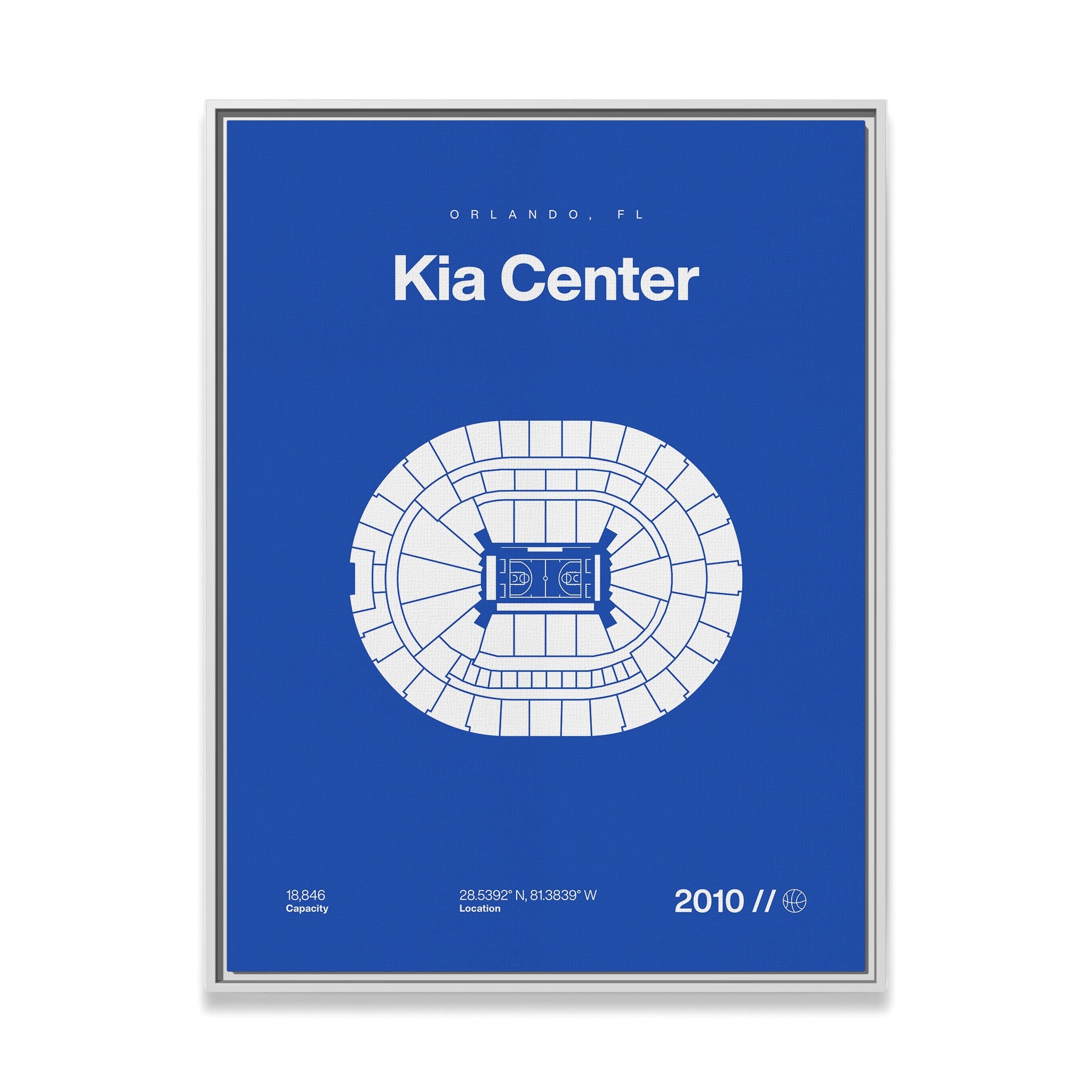 Orlando Basketball Arena Bold