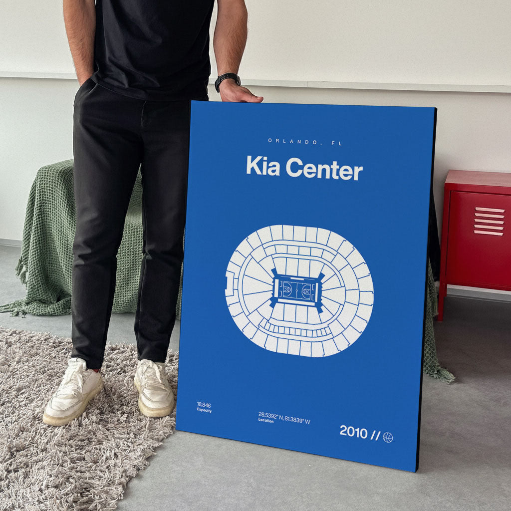 Orlando Basketball Arena Bold