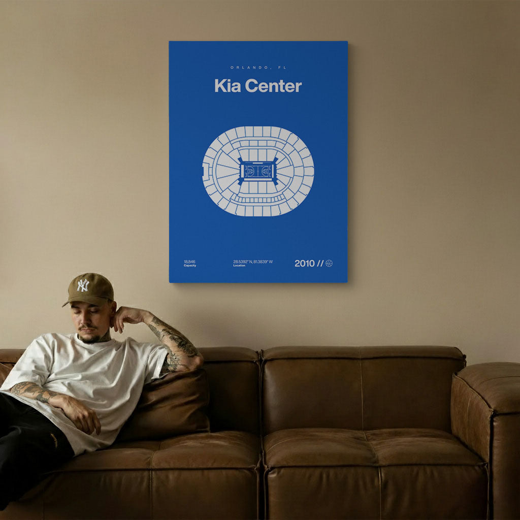 Orlando Basketball Arena Bold