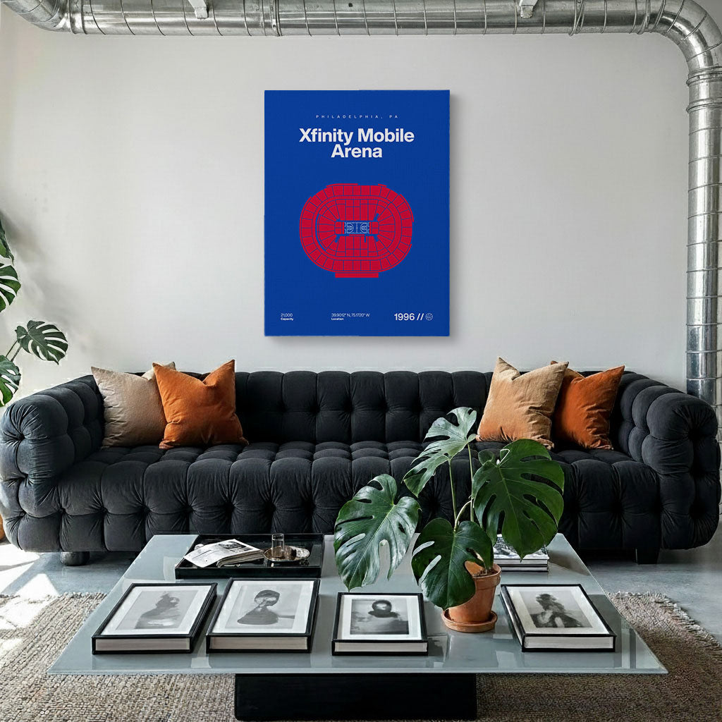 Philadelphia Basketball Arena Bold