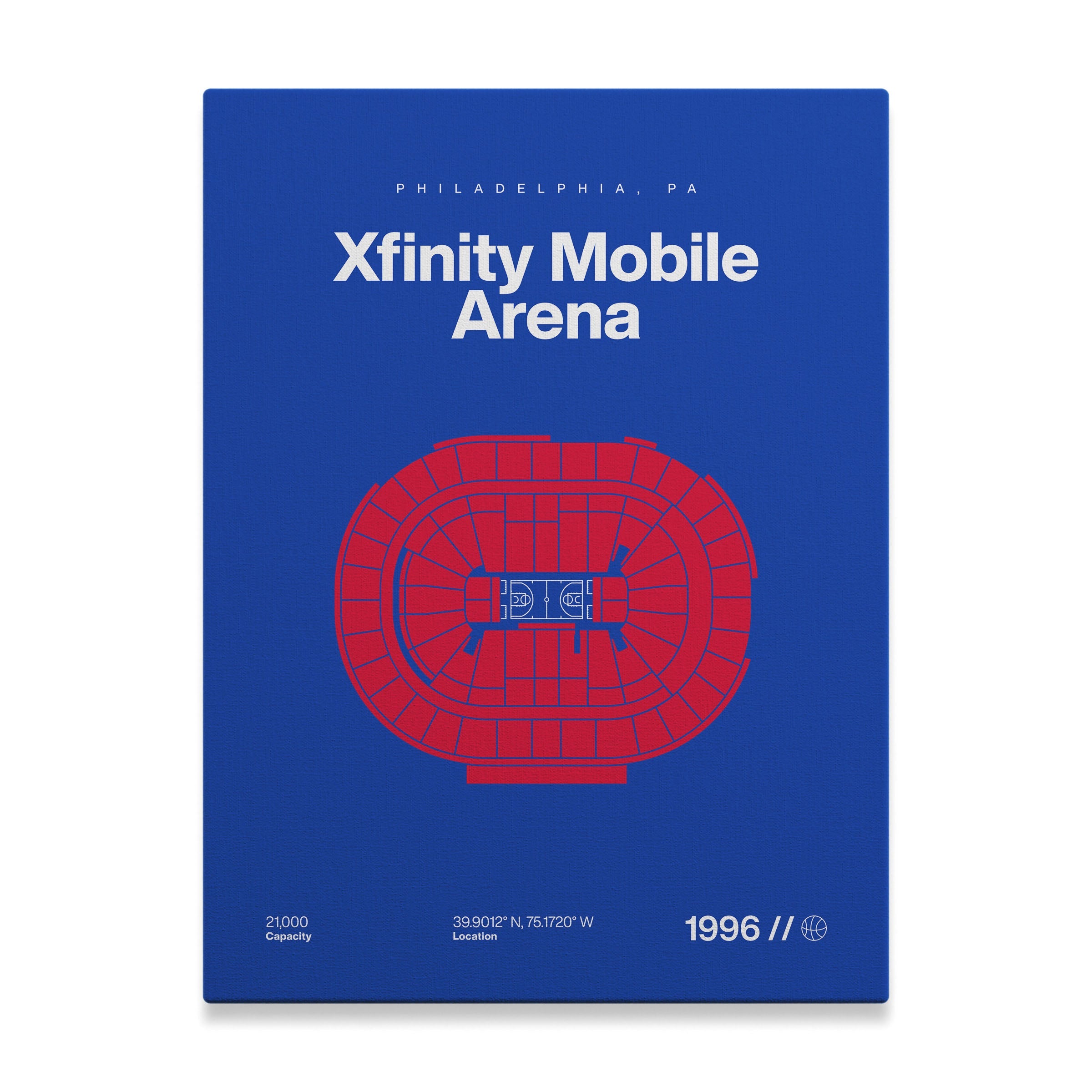 Philadelphia Basketball Arena Bold