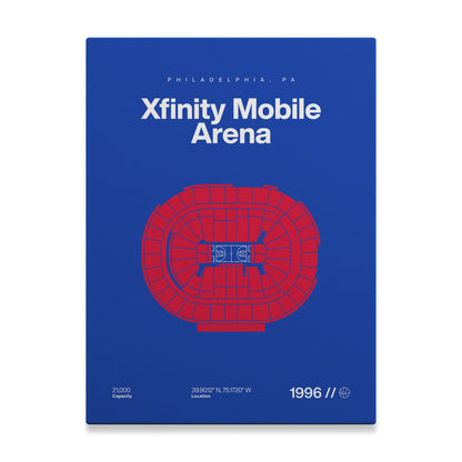 Philadelphia Basketball Arena Bold