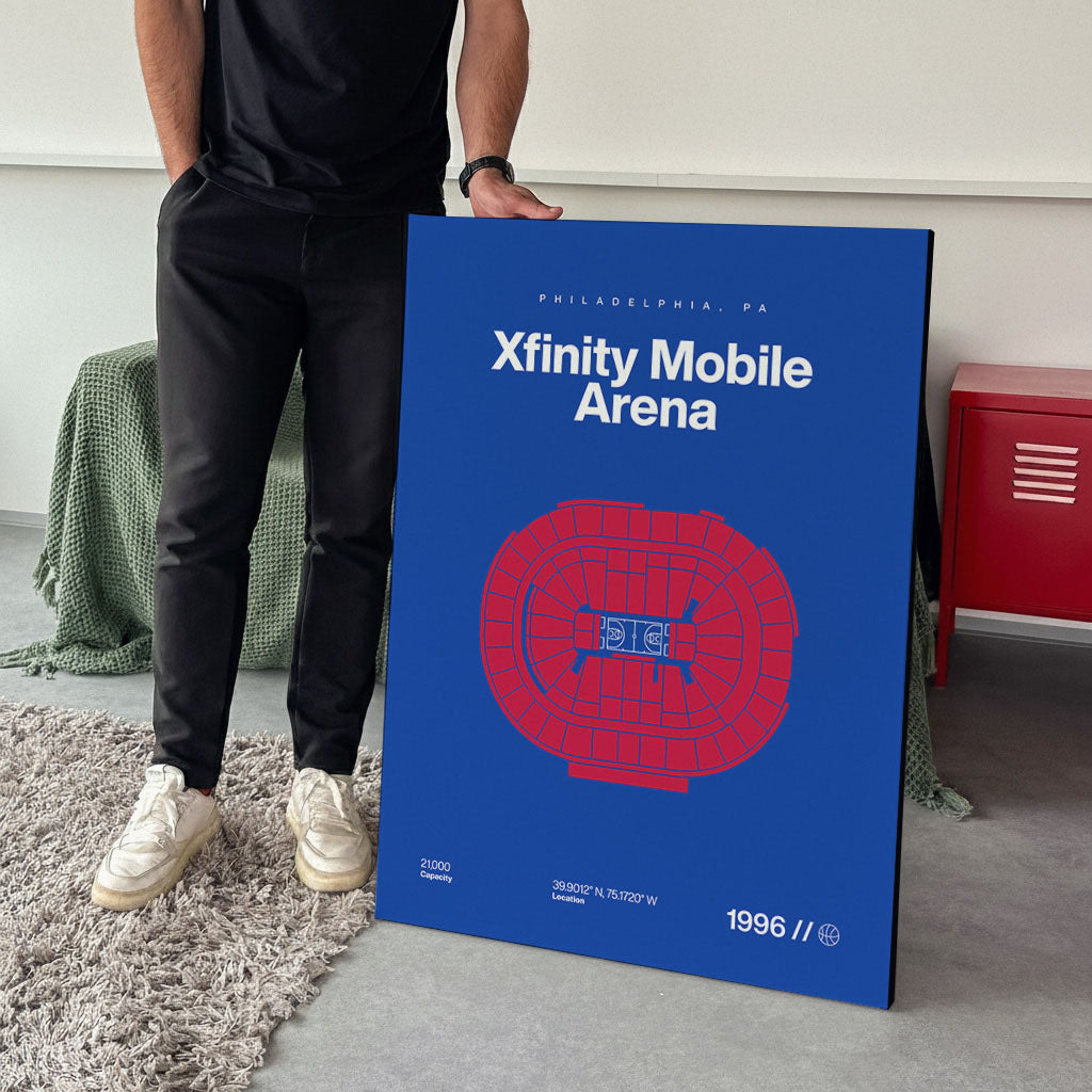 Philadelphia Basketball Arena Bold