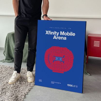 Philadelphia Basketball Arena Bold