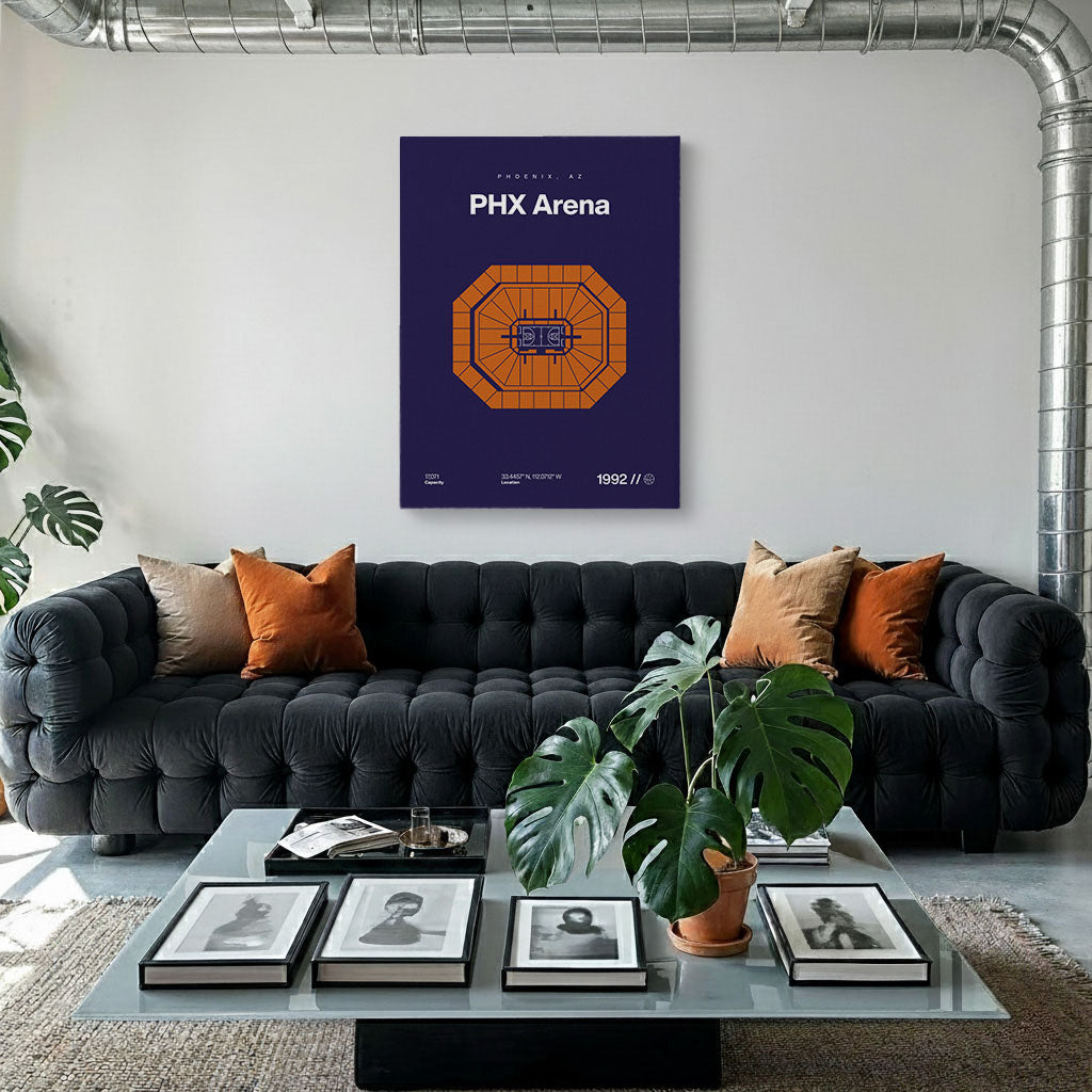 Phoenix Basketball Arena Bold