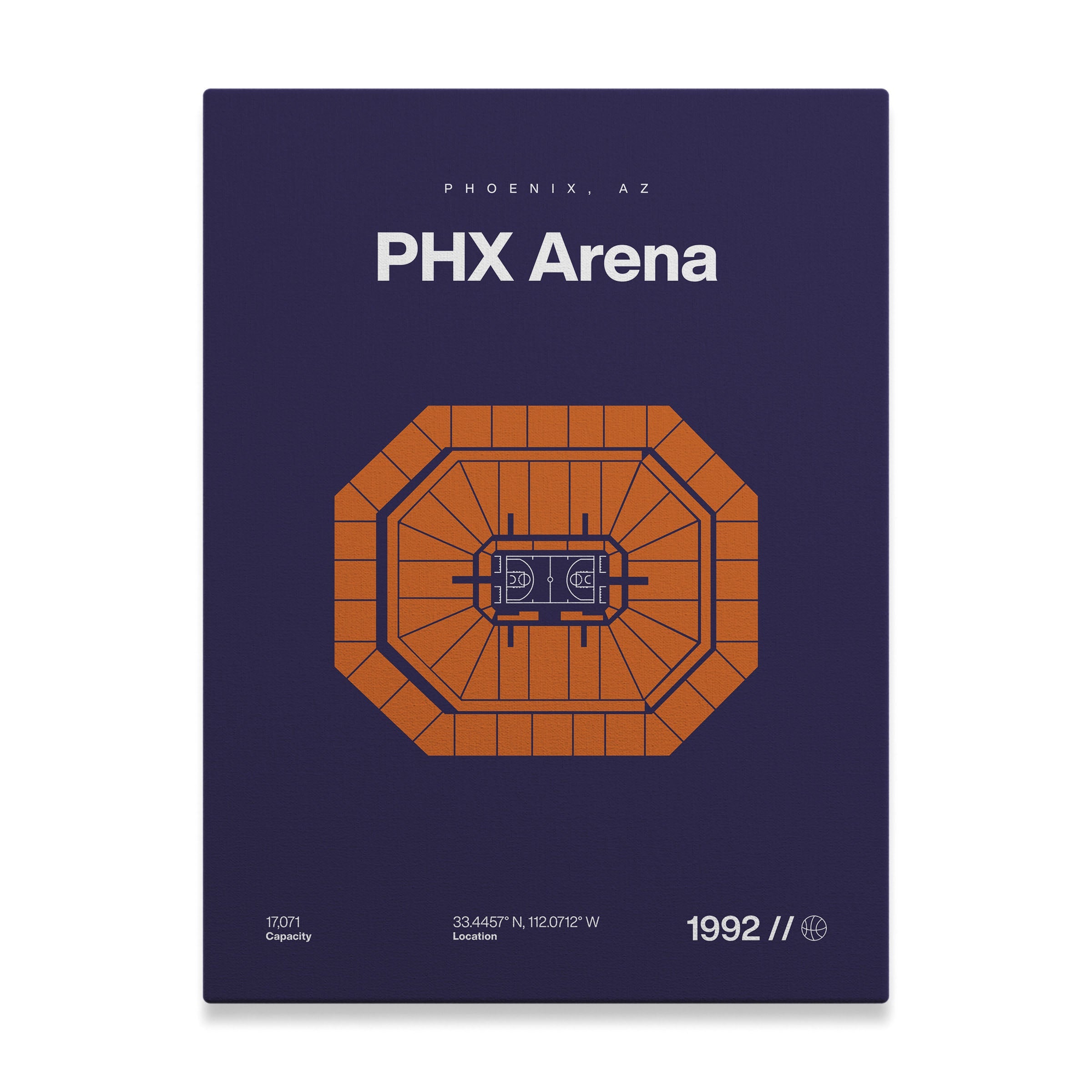 Phoenix Basketball Arena Bold