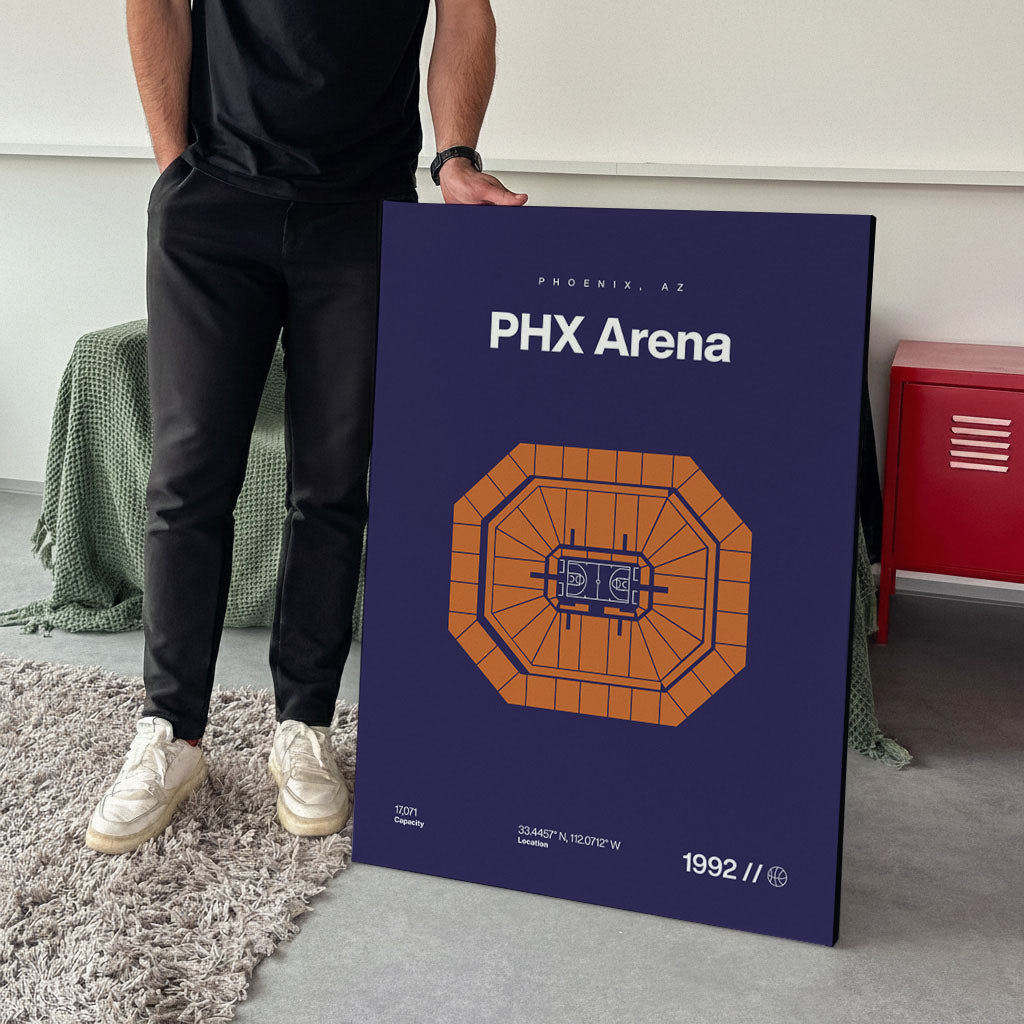 Phoenix Basketball Arena Bold