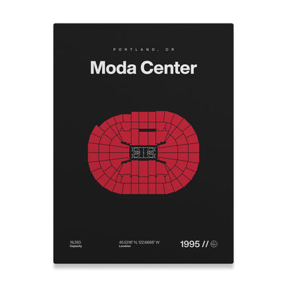 Portland Basketball Arena Bold