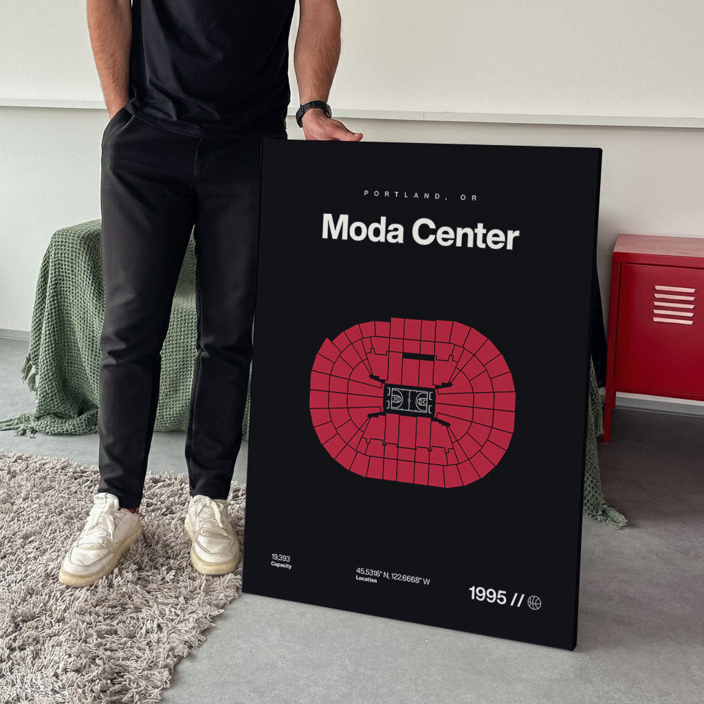 Portland Basketball Arena Bold