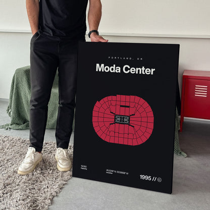 Portland Basketball Arena Bold