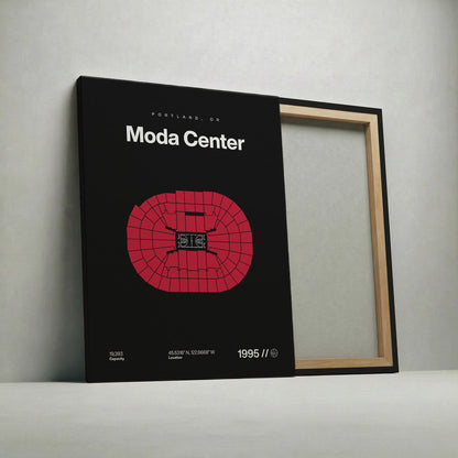 Portland Basketball Arena Bold