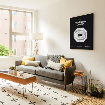 San Antonio Basketball Arena Bold