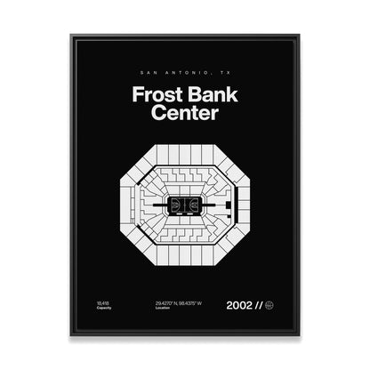 San Antonio Basketball Arena Bold