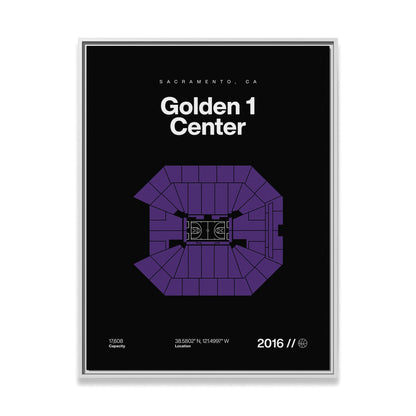 Sacramento Basketball Arena Bold