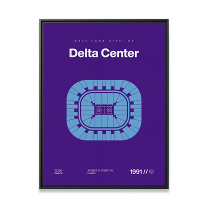 Utah Basketball Arena Bold