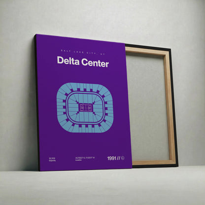 Utah Basketball Arena Bold